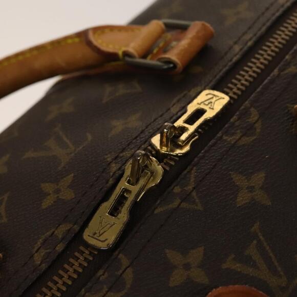 LOUIS VUITTON Monogram Keepall 55 Boston Bag M41424 - Picture 10 of 16